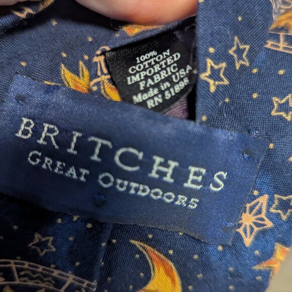 Vintage Celestial Sun Moon Stars Tie 90’s Unisex Boho Festival Astrology Cosmos - Picture 3 of 5